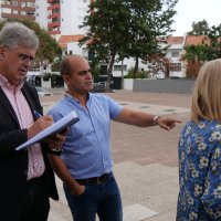 Visita dos executivos na Freguesia de Corroios